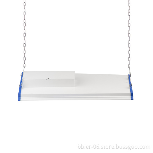 AC120-277V Commercial High Lumen 130LM/M LED Linear High Bay Light for Garages and Warehouses